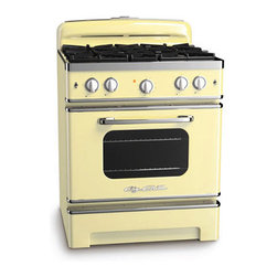 Big Chill - Big Chill Stove 30 in. wide - Buttercup Yellow - Gas Ranges And Electric Ranges