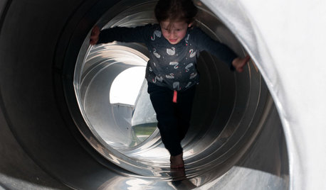 My Houzz: A Playground Designer Slips In a Slide at Home