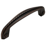 Cosmas - Cosmas 9230ORB Oil Rubbed Bronze Rope Cabinet Pull - 3-3/4" (96mm) Hole Centers
