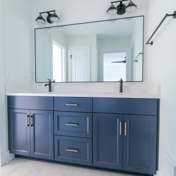 Modern Farmhouse Modified Hampton | Oak Bluff Estates Lemont, IL