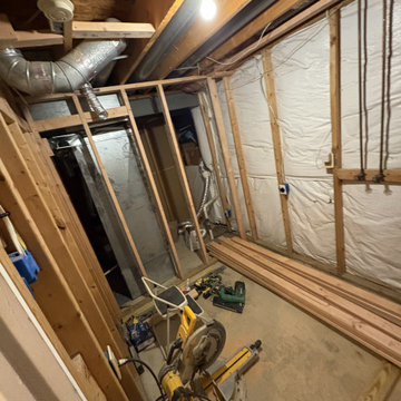 Basement Bathroom Install