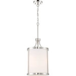 Nuvo Lighting - Nuvo Lighting 60/6226 Denver - Three Light Pendant - Shade Included: TRUE Warranty: 1 Year Limited* Number of Bulbs: 3*Wattage: 60W* BulbType: B10 Candelabra Base* Bulb Included: No