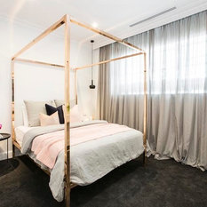 Four Poster Bed Furniture Home Products Four Poster Bed Furniture Home Products - Rose Gold Four Poster Bed - Bed Frames