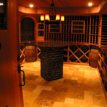 Cape Cod wine cellar