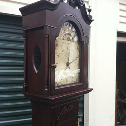 Antique Grandfather Clock - Floor And Grandfather Clocks