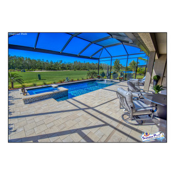 (Slusarz) Fort Myers, FL Superior Pools Custom Swimming Pool And Spa.