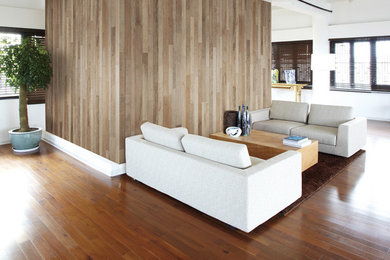 Inspiration for a contemporary family room in Other.