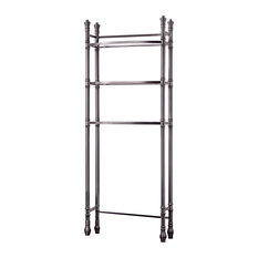 50 Most Por Bathroom Etagere For 2018 Houzz Best Living Inc Monaco Bath Etagere Brushed Anium Bathroom Shelves