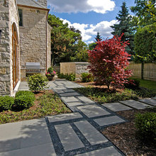 side o garage walkway