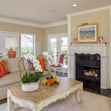 A room with a view refers to the interior