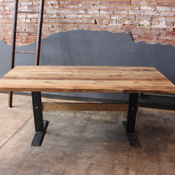Reclaimed Trestle Table - Dining Tables