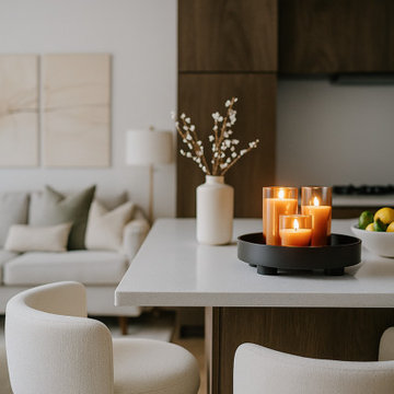 Modern Condo Redesign, Oakville, Ontario