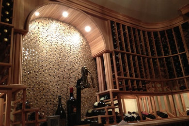 Inspiration for a wine cellar in Philadelphia.