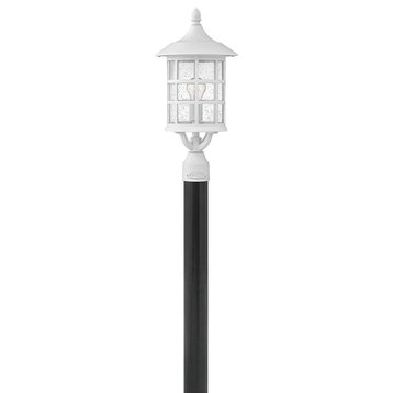 Hinkley Freeport 1801Cw Large Post Top Or Pier Mount Lantern, Classic White