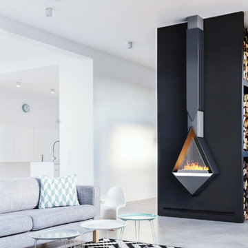 VITA Fireplaces MONROE | Wall-Mount Fireplace