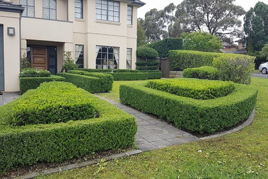Design ideas for a classic garden in Sydney.