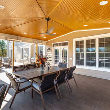 Fascinating Outdoor Living Space When it is Cold, Warm or Hot in Centreville VA