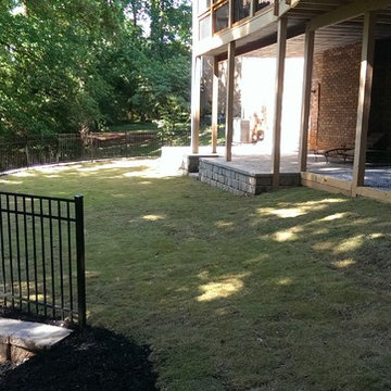 backyard renovation