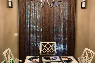 Dining room - transitional dining room idea in Other