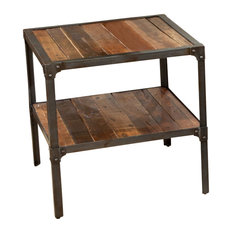 Side Tables and End Tables with Wheels | Houzz Side Tables and End Tables with Wheels | Houzz - Emerald Home Furnishings - Laramie End Table - Side Tables And End Tables