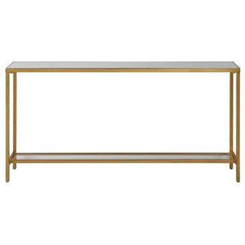 Hayley Gold Console Table Designed by Matthew Williams