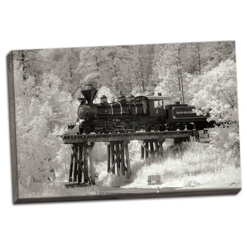Fine Art Photograph, Black Hills RR I, Hand-Stretched Canvas