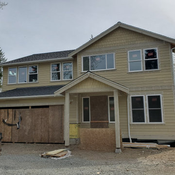 Nelson Custom home framing and siding