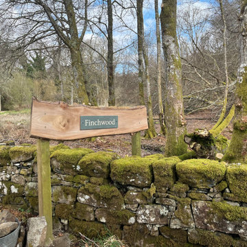 Wooden Posted Signs
