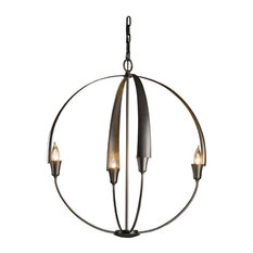 Hubbardton Forge (104203) 4 Light Cirque Large Chandelier