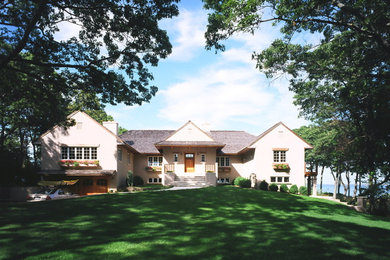 Trendy exterior home photo in New York