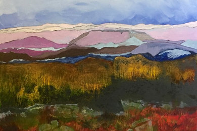 New Paintings - Landscapes in Oils-Woodstock Quarry View