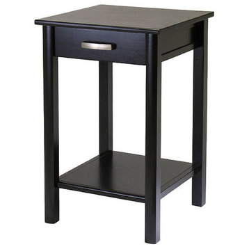 Winsome Wood Liso End Table/Printer Table With Drawer And Shelf