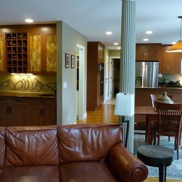 Custom Cabinetry create a house-full of amenities and an incredible stylish look