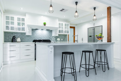 Photo of a traditional kitchen in Sydney.