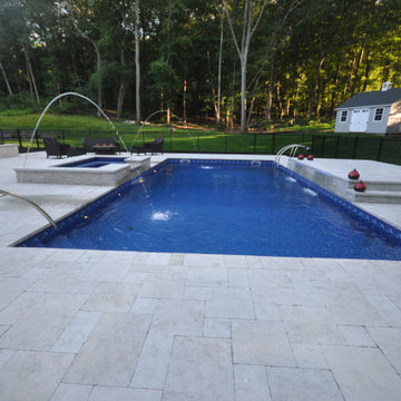 Backyard designed and built by Gappsi in Lloyd Harbor NY 11743