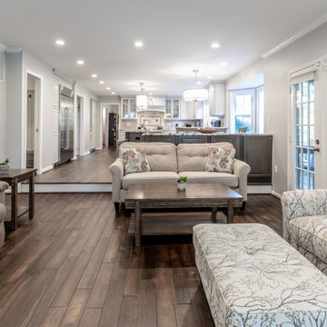 Magnificent Larger Kitchen, Mudroom and Family Room Remodel in Herndon VA