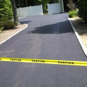 asphalt driveway