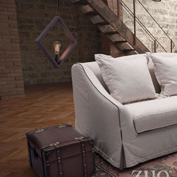 Zuo Rotorura Ceiling Lamp Rust - SKU: 98417 - Pendant Lighting