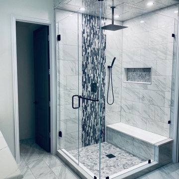 Large Shower Glass- 3 Piece
