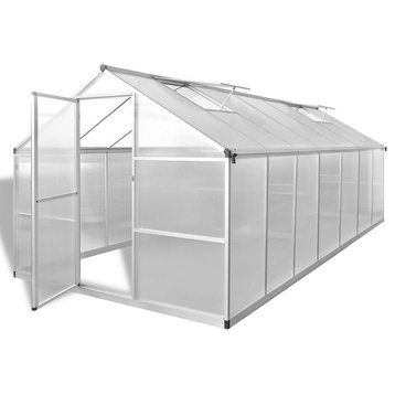 Vidaxl Greenhouse Reinforced Aluminium 113.34Ft²