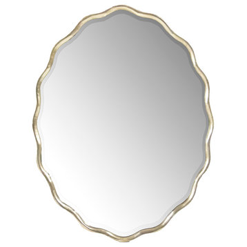 Caressa Mirror, Distressed Silver