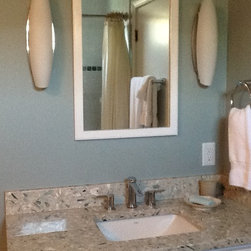 Tybee Green Bathroom Vanity - Vanity Tops And Side Splashes