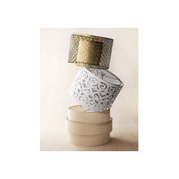 Cut-Out Metal, Laser-Cut Drum, and 'Art Deco' Lamp Shades - Lamp Shades