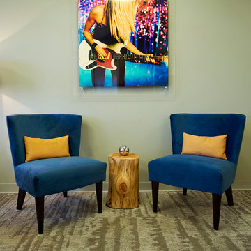 Sitting Area Photo Display