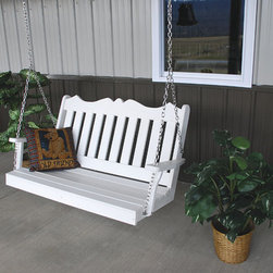 Poly Royal English Porch Swing - Porch Swings