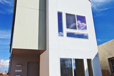 Inspiration for a modern exterior home remodel in Denver