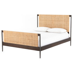 Midcentury Panel Beds by The Khazana Home Austin Furniture Store