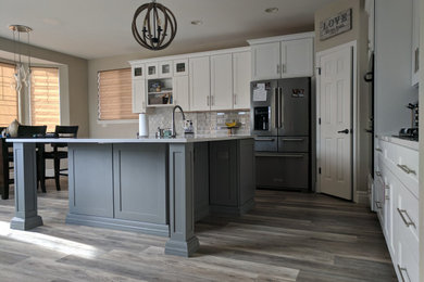 Inspiration for a transitional kitchen remodel in Denver