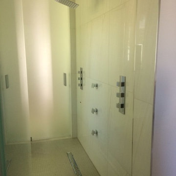 Barrier Free shower for a safer home.
