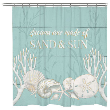 Sand and Sun, Shower Curtain